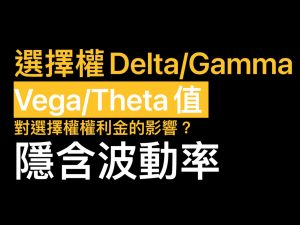 Read more about the article 選擇權Delta/Gamma/Vega/Theta對選擇權權利金的影響?30種不同情境贏家策略