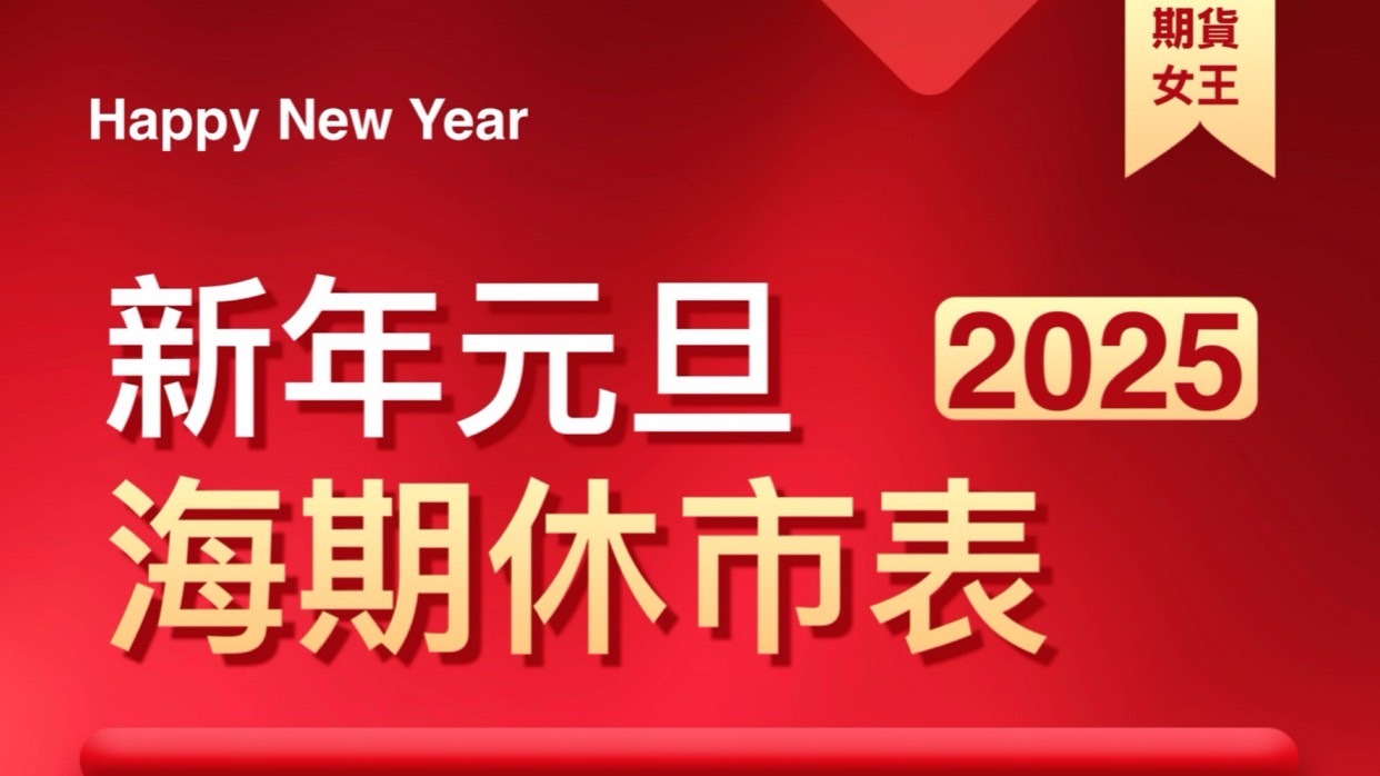 2026年美股新年休市海期交易時間調整表- 康和期貨李思儀大台小台選擇權手續費給你業務員權限低價