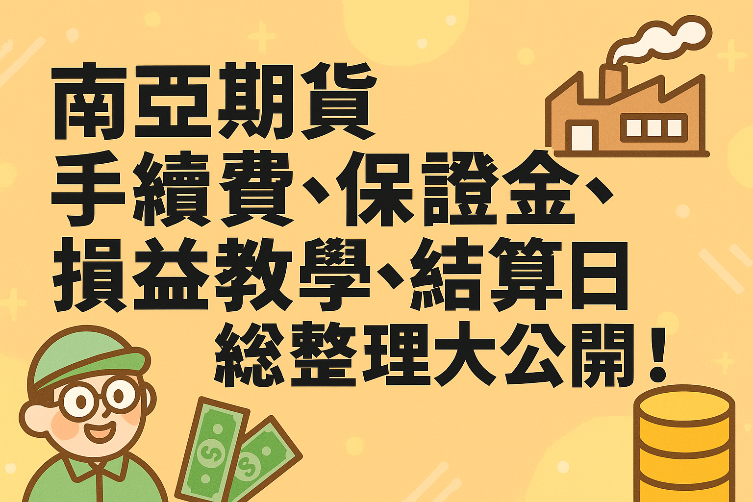 Read more about the article 2025年南亞期貨手續費、保證金、損益教學、結算日總整理大公開