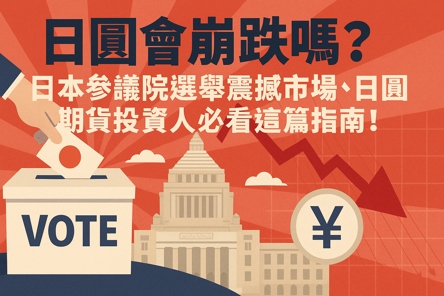 日圓會崩跌嗎?日本參議院選舉震撼市場,日圓期貨投資人必看這篇指南! 1 Will the yen collapse Japans Senate election shakes up the market