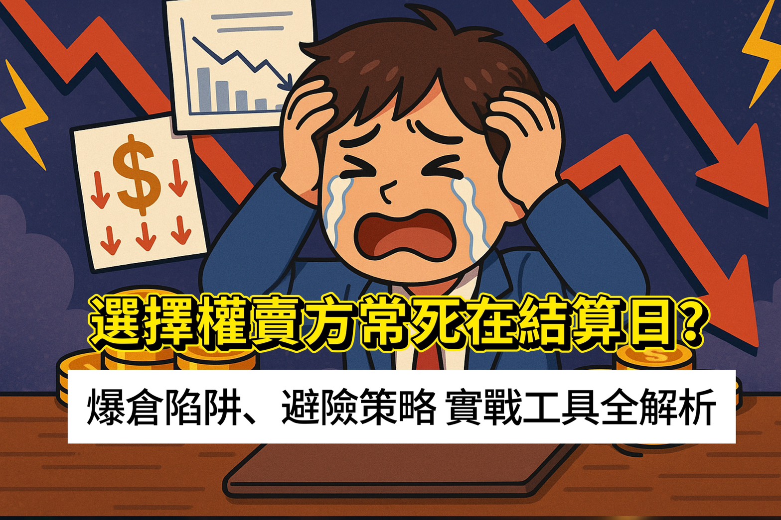 為什麼選擇權賣方常死在結算日?爆倉陷阱、避險策略與實戰工具全解析 1 為什麼選擇權賣方常死在結算日?爆倉陷阱、避險策略與實戰工具全解析